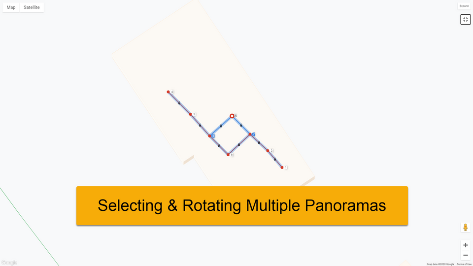 How to Select and Rotate Multiple Panoramas Using GoThru