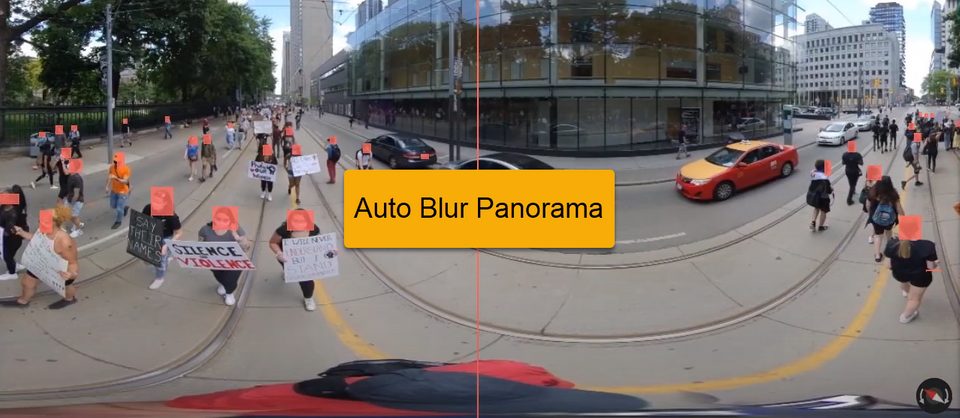 How To Use The Auto Blur For Finding Faces And Plates In Your Panoramas