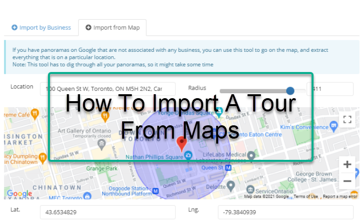 How To Import A Tour From Maps