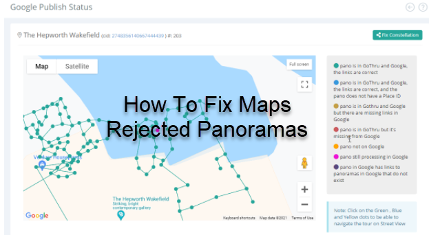 How To Fix Maps Rejected Panoramas