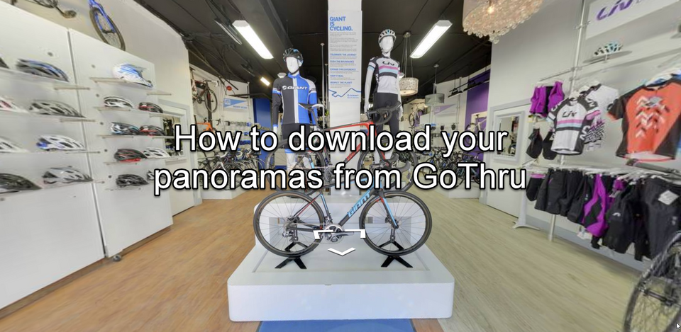 How To Download Your Panoramas From GoThru