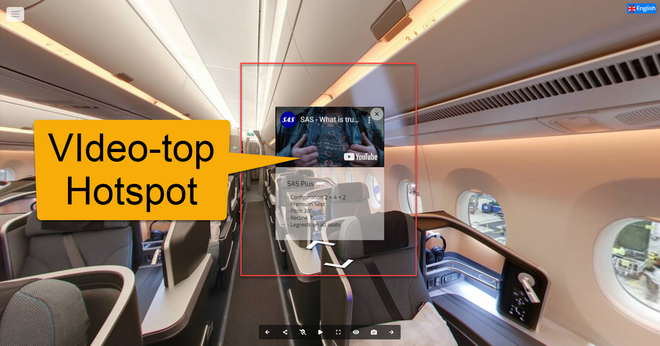 How to create a video-top hotspot for your virtual tour