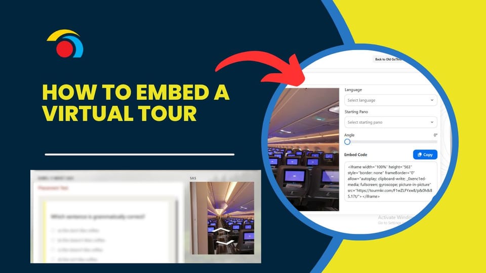 How to Embed a Virtual Tour