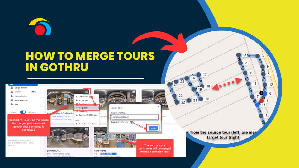 How To Merge Tours In GoThru